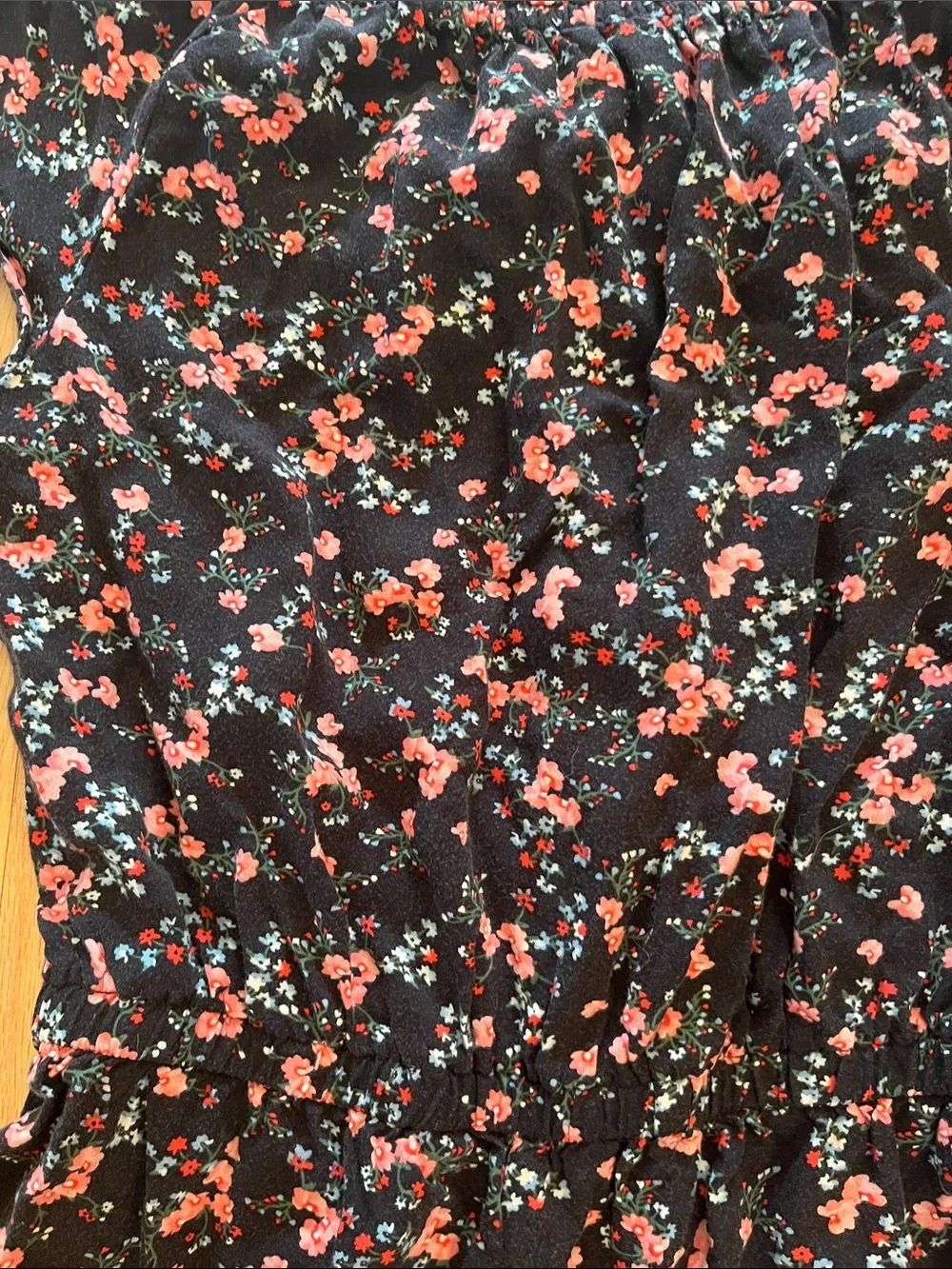 Old navy kids floral romper large